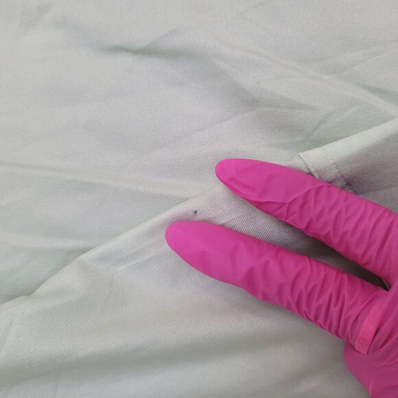 Vintage 90s Arrow Kent MOD Button Shirt XL 23x31 Mint Green - Picture 6 of 14